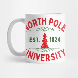 North Pole University Mug